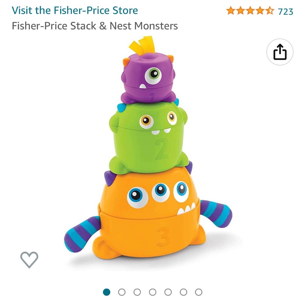 Fisher Price Stackable Monsters